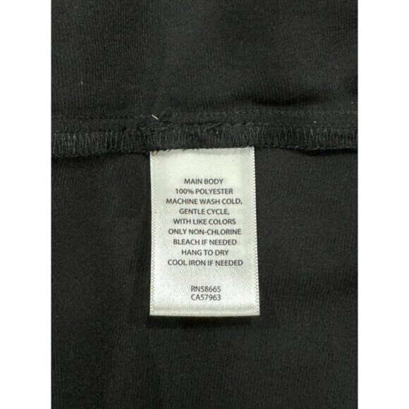 Chelsea 28 Black Wrap Midi Dress XXL Satin Short Sleeve Keyhole Back - Picture 7 of 10